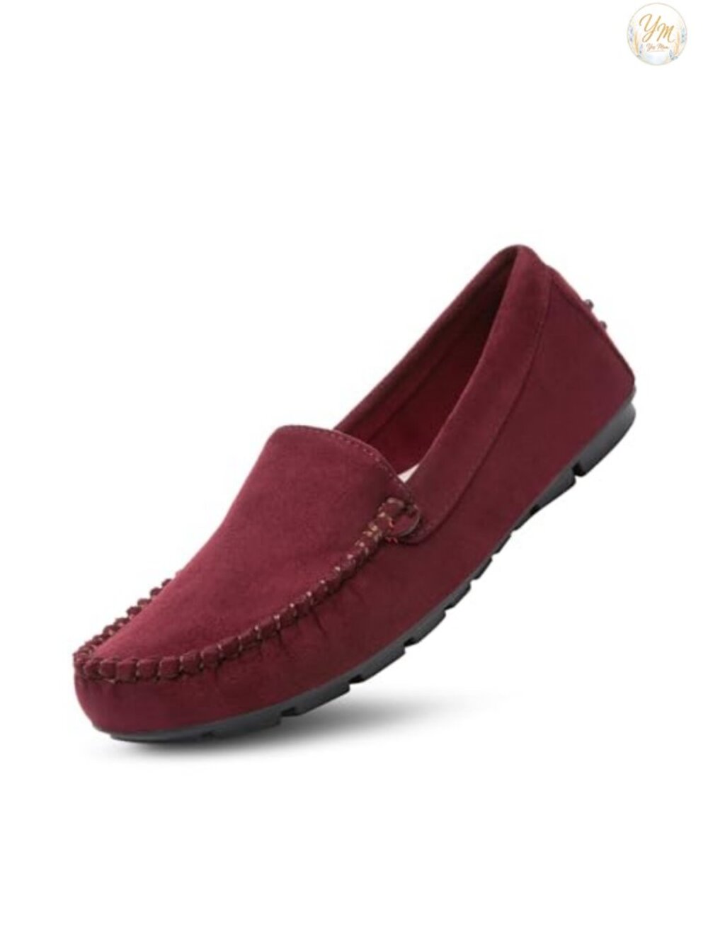 Women's Suede Slip On Loafers Business Casual Comfort Flats